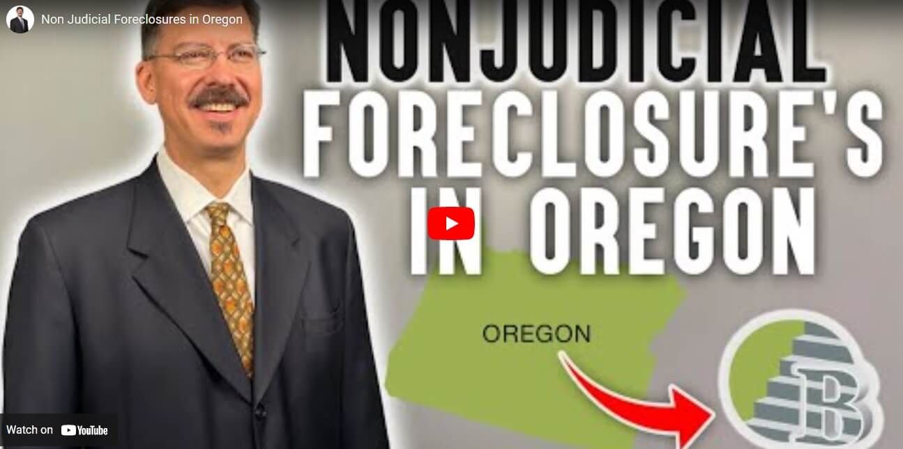 Non Judicial Foreclosures