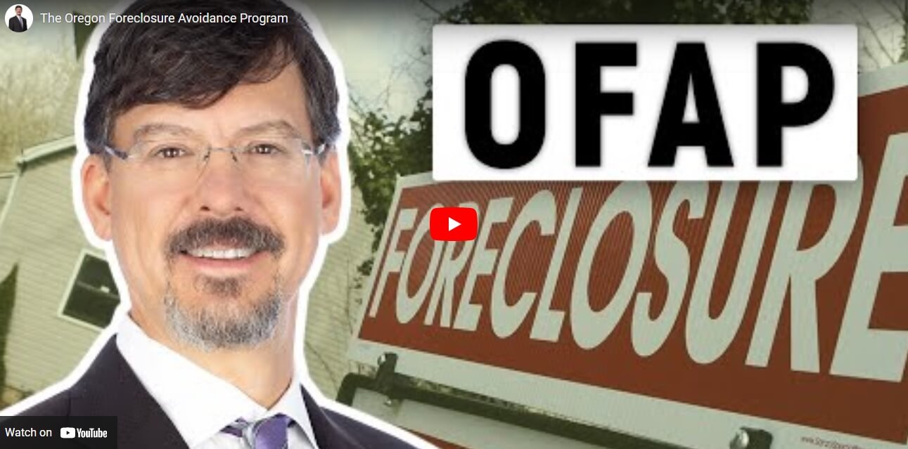 The Oregon Foreclosure Avoidance Program